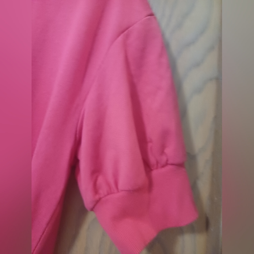 MOSSIMO Short Puff Sleeves Sweatshirt - Picture 2 of 4